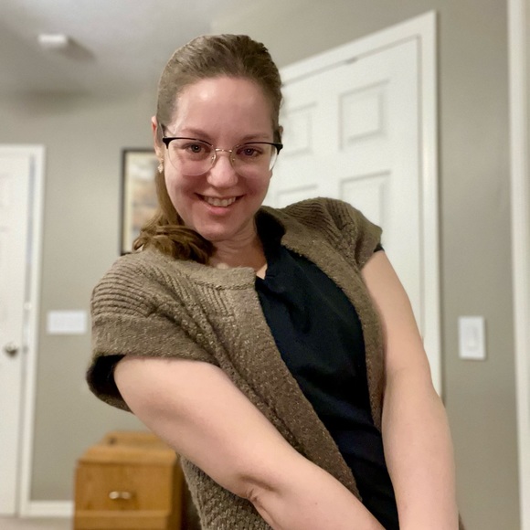 Romeo & Juliet Couture Cardigan Mohair Sweater Size Small but fits a Medium - Picture 1 of 14